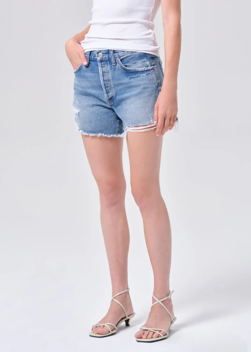 Parker Long Short in Vacate sold by Agolde product image thumbnail 4