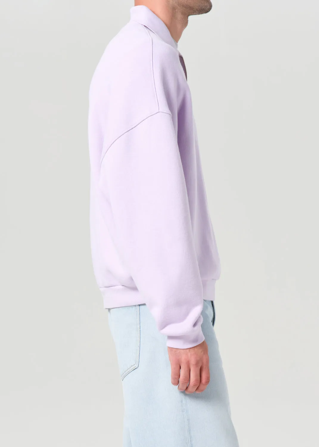 Pace Sweatshirt in Aster sold by Agolde product image thumbnail 5