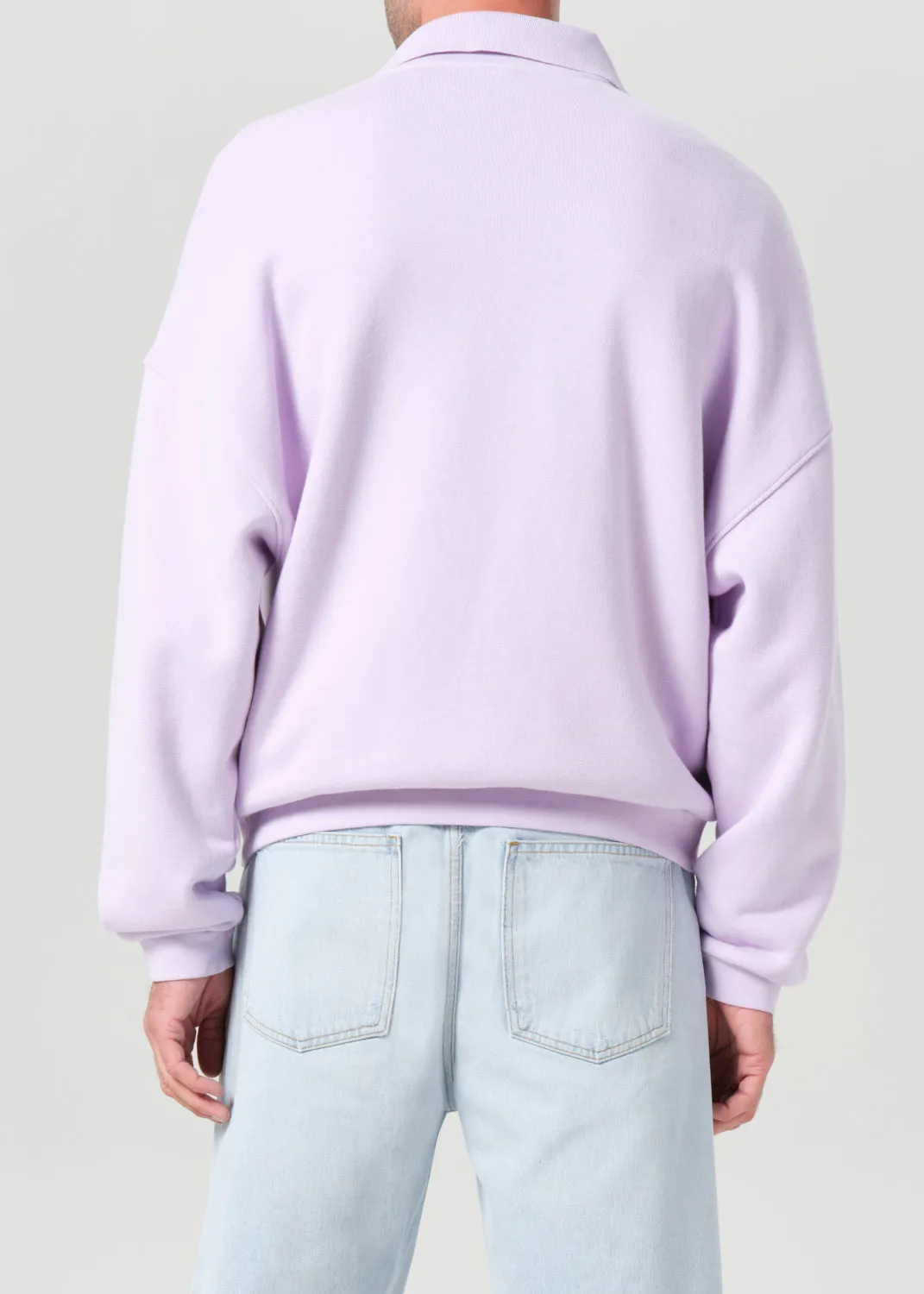 Pace Sweatshirt in Aster sold by Agolde product image thumbnail 4