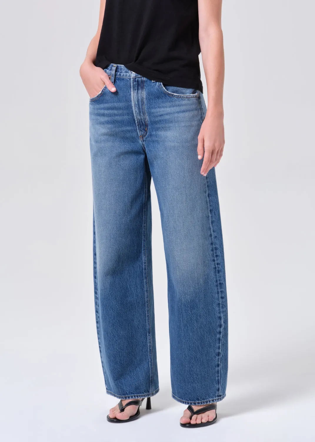 Low Curve Jean in Chapter (Cocoincashmere Exclusive) sold by Agolde product image thumbnail 4