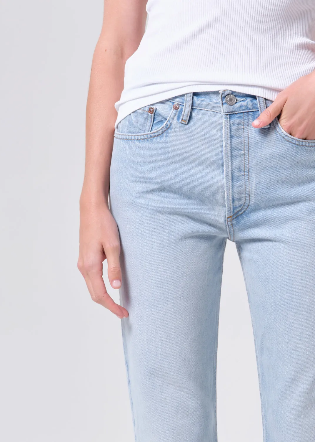 Lana Jean in Interim (Cocoincashmere Exclusive) sold by Agolde product image thumbnail 5