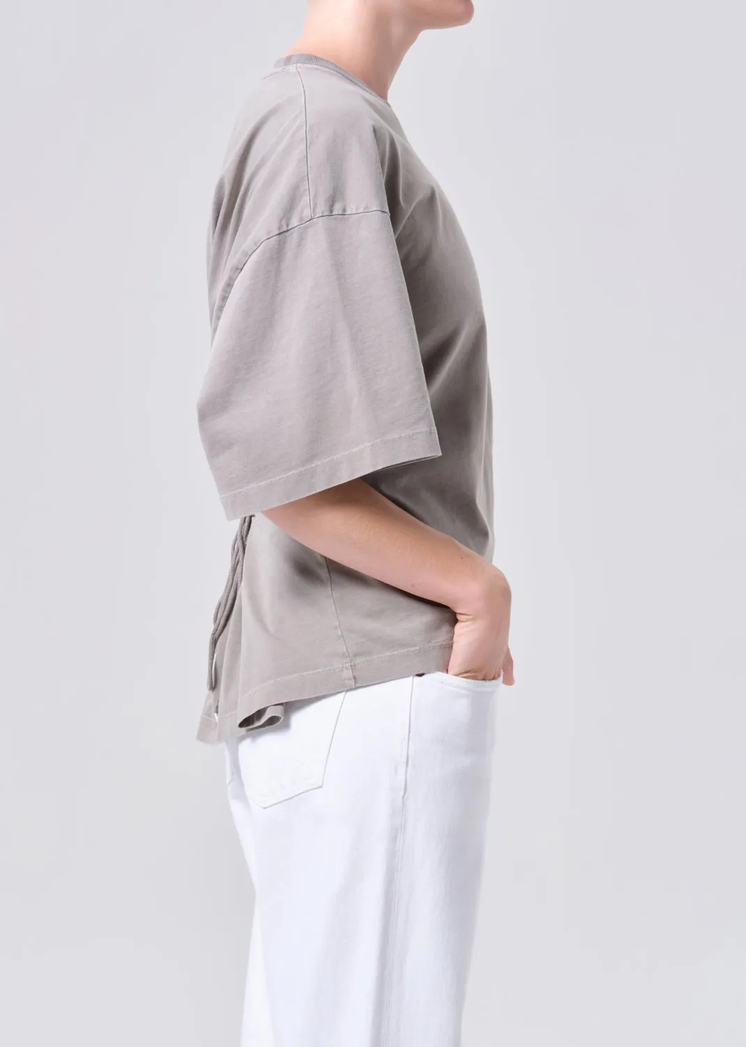 Ellery Tee in Drab sold by Agolde product image thumbnail 3
