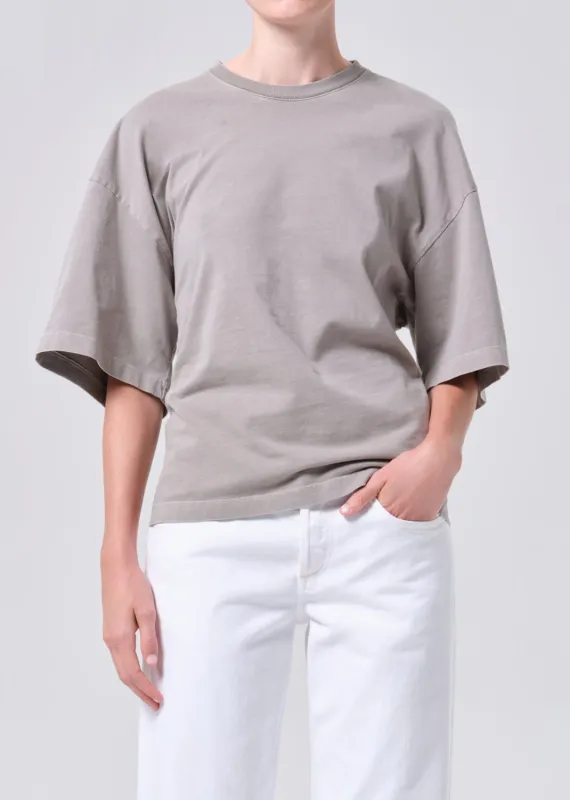 Ellery Tee in Drab made by Agolde