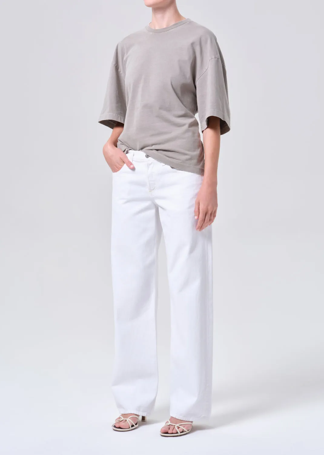 Ellery Tee in Drab sold by Agolde product image thumbnail 4