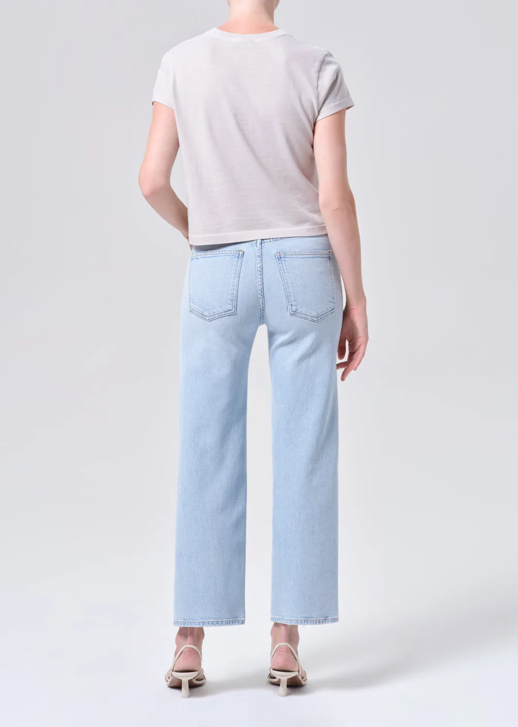 Harper Jean Petite 25" (Weightless Stretch) in Flaunt sold by Agolde product image thumbnail 2