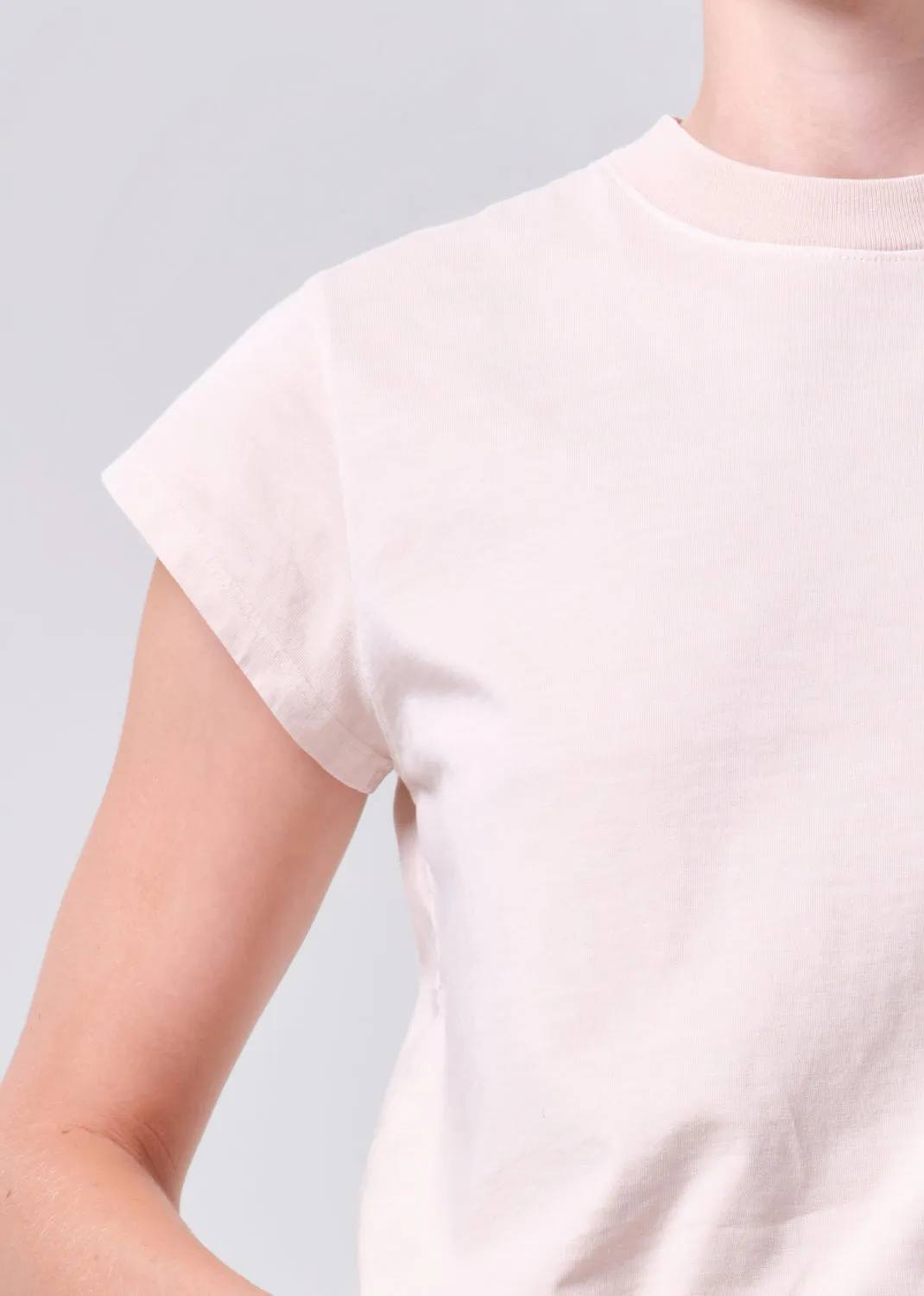 Bryce Cap Sleeve Tee in Foundation sold by Agolde product image thumbnail 5