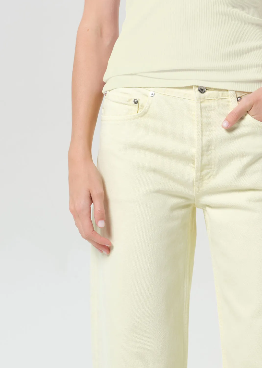 Arc Jean 32" in Lemon Zest sold by Agolde product image thumbnail 5