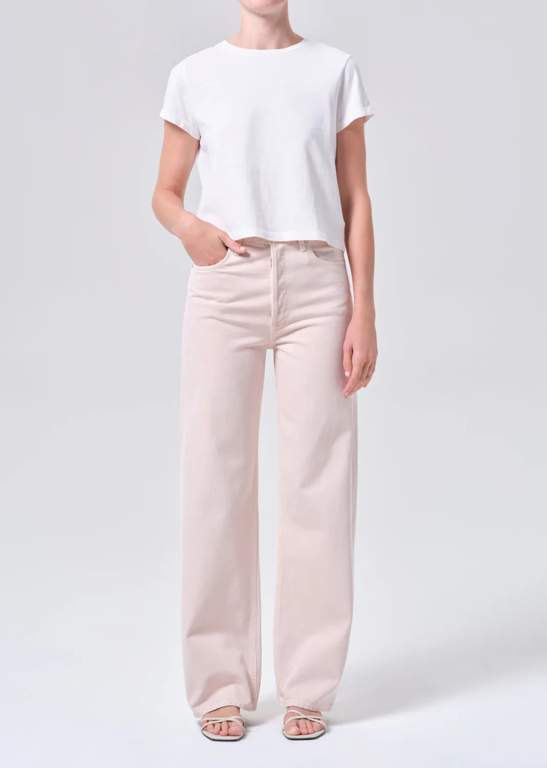 Ren Jean 32" in Foundation sold by Agolde