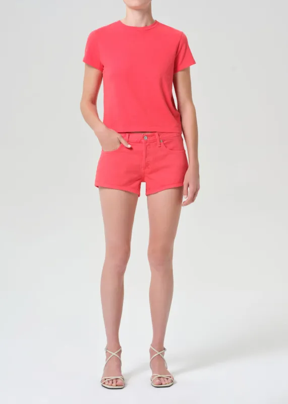 Low Rise Parker Short in Carnival sold by Agolde