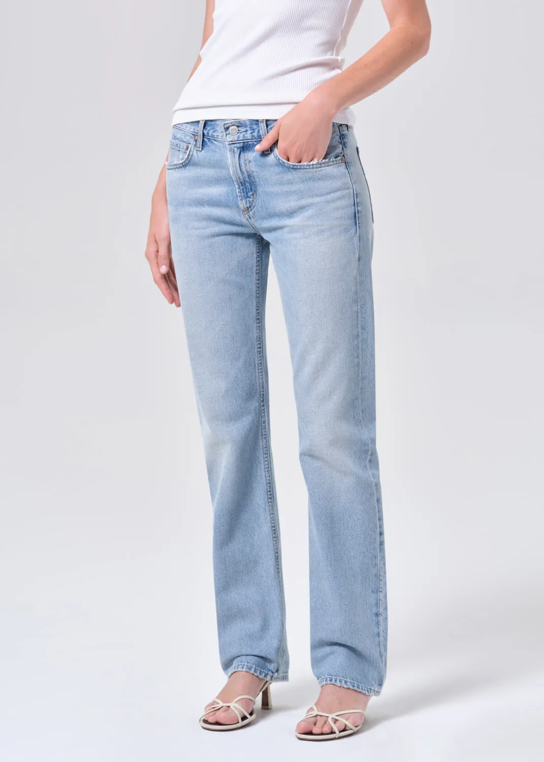 Low Rise Slim (Weightless) in Addition sold by Agolde product image thumbnail 4