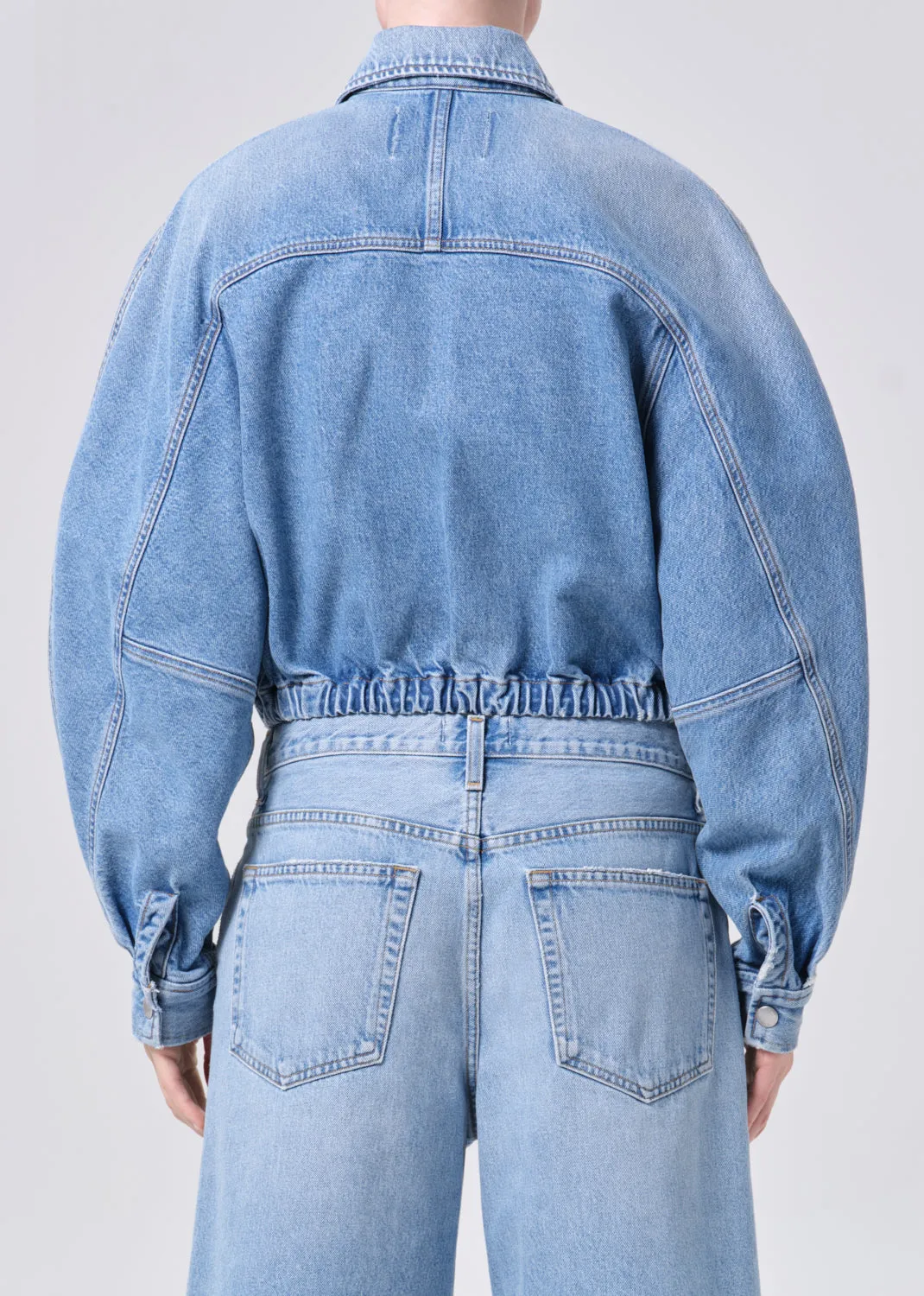 Dixon Bomber in Outbreak sold by Agolde product image thumbnail 4