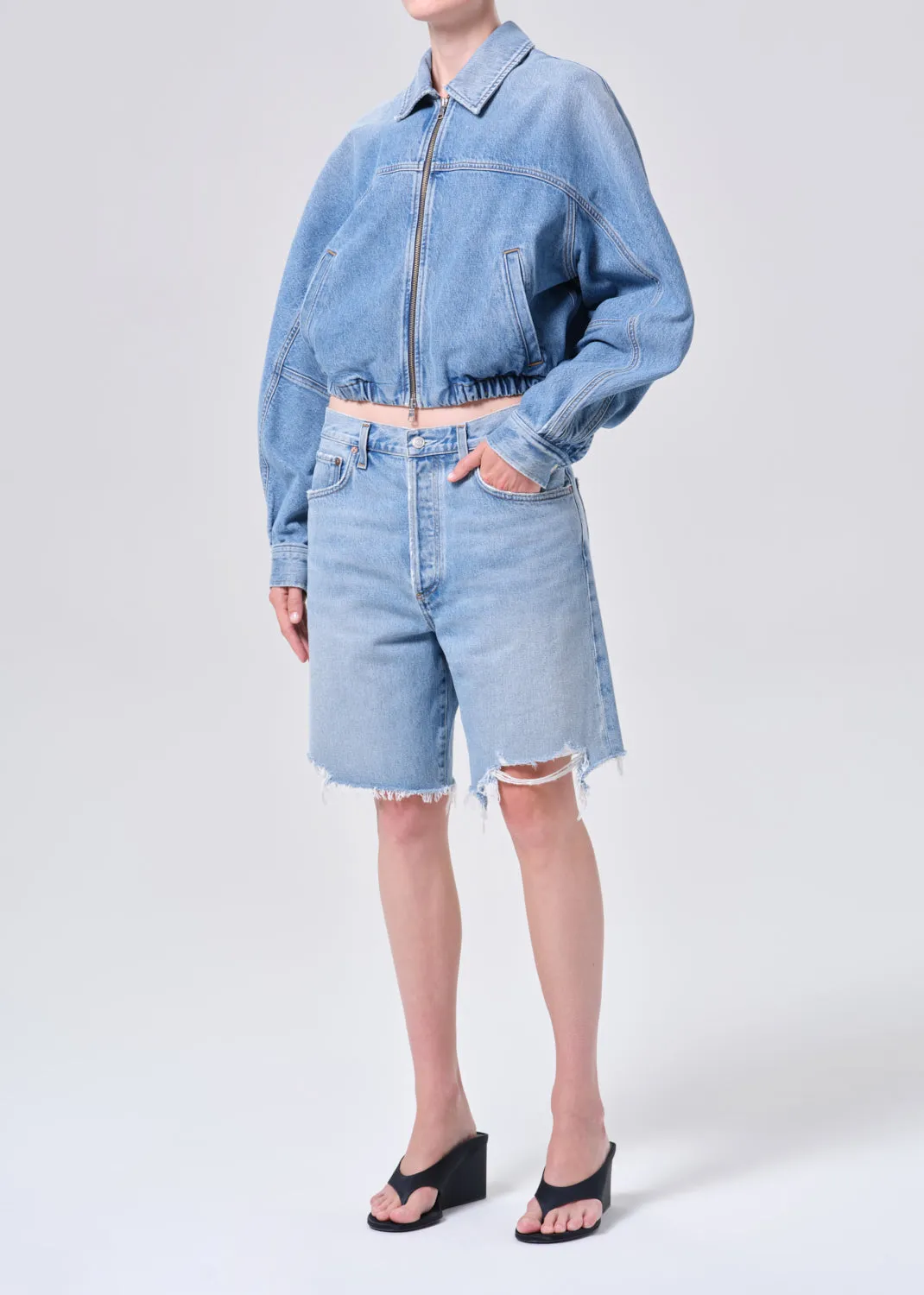 Dixon Bomber in Outbreak sold by Agolde product image thumbnail 5