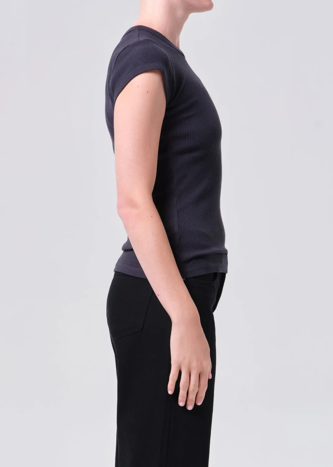Edison Tee in Nocturne sold by Agolde product image thumbnail 3