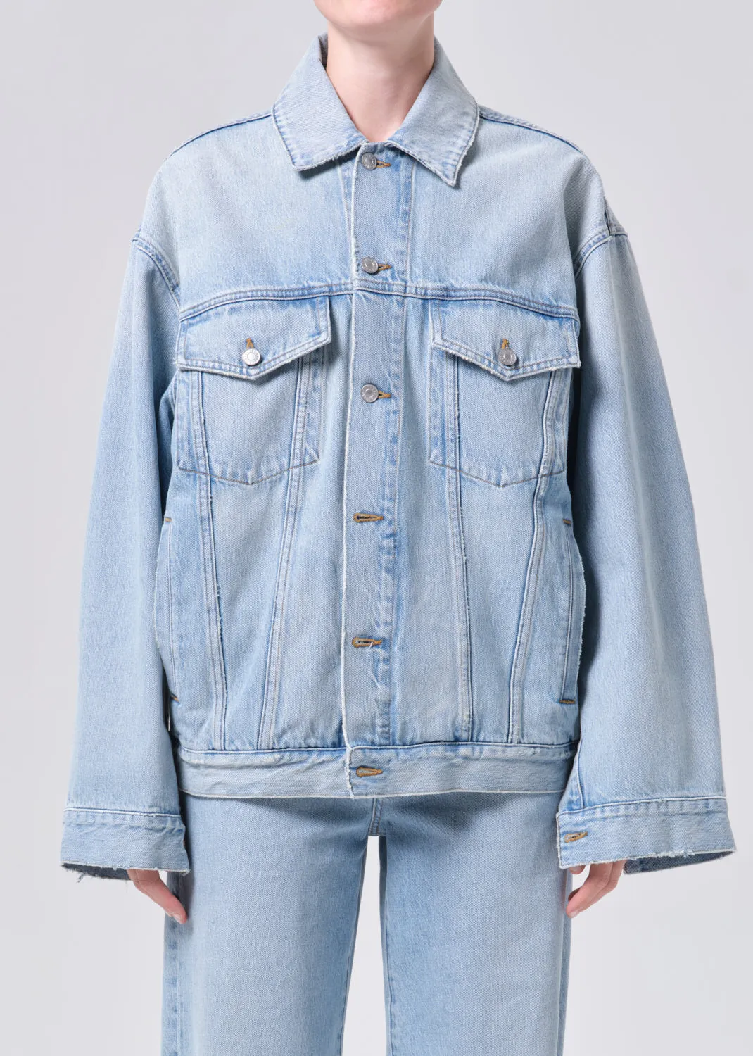 Evin Jacket in Scroll sold by Agolde