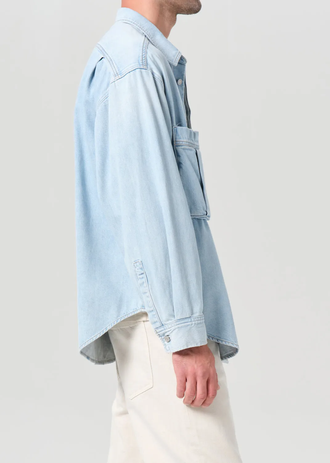 Clark Shirt in Premise sold by Agolde product image thumbnail 5