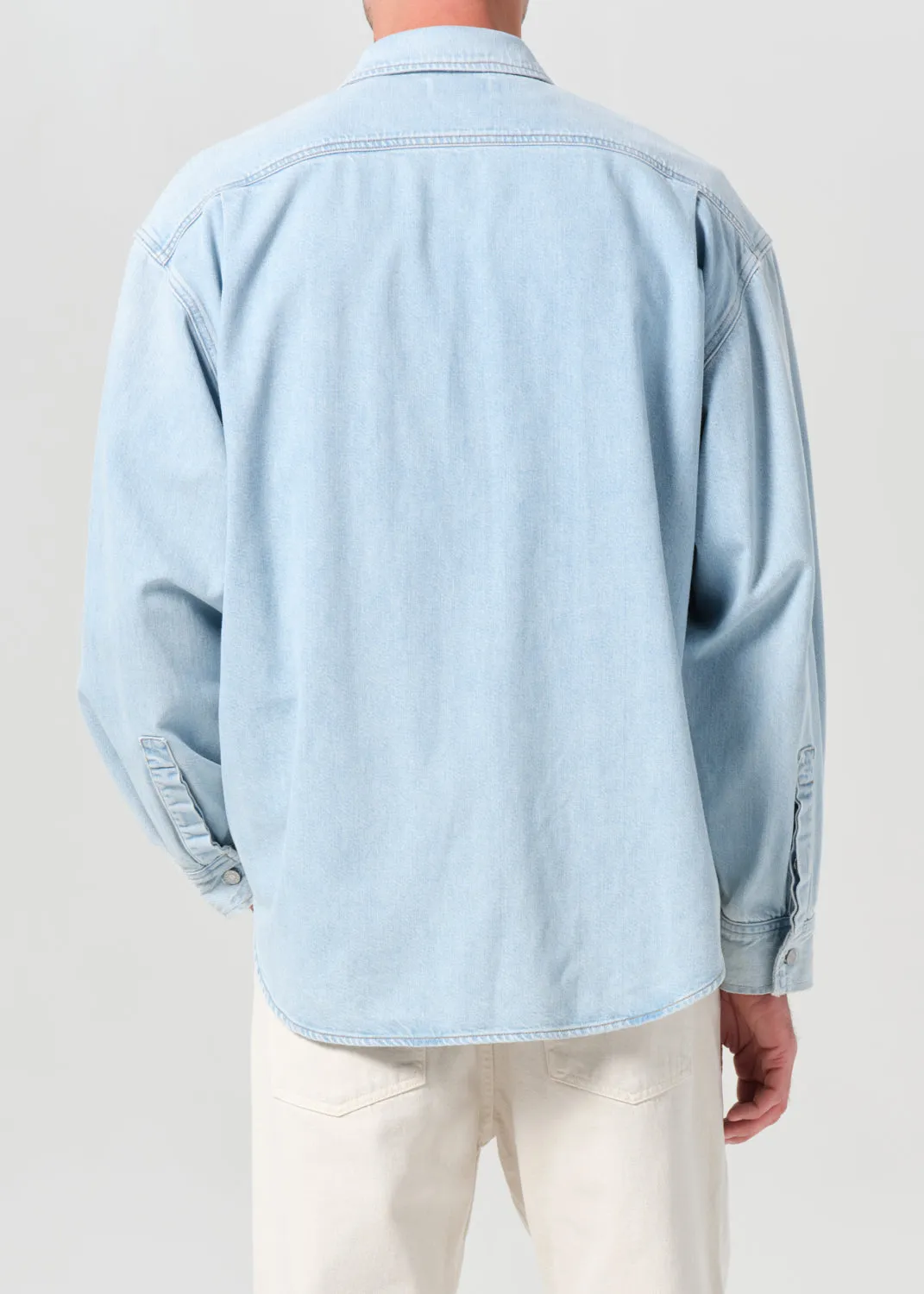 Clark Shirt in Premise sold by Agolde product image thumbnail 4