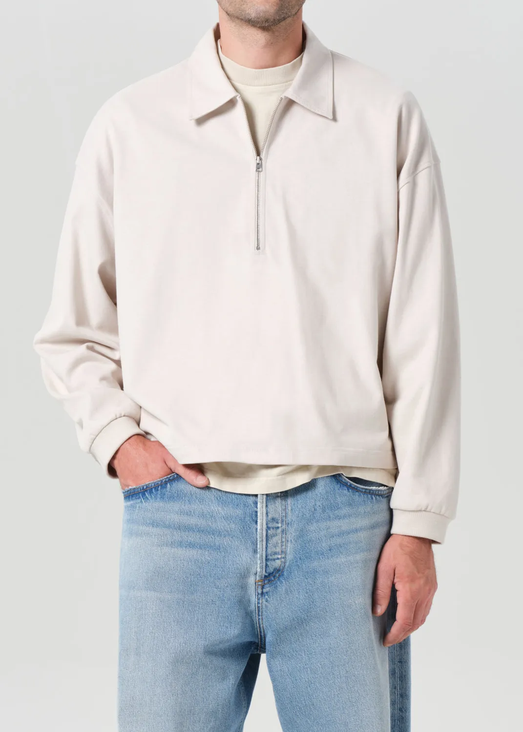 Darius Polo in Sand sold by Agolde product image thumbnail 3