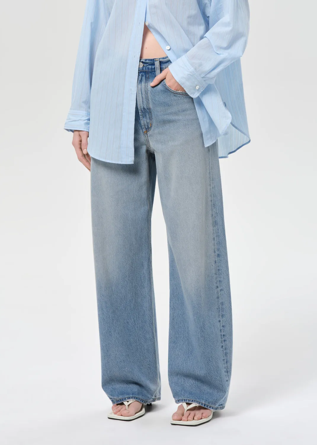 Low Curve Jean (Flyweight) in Reset sold by Agolde product image thumbnail 4