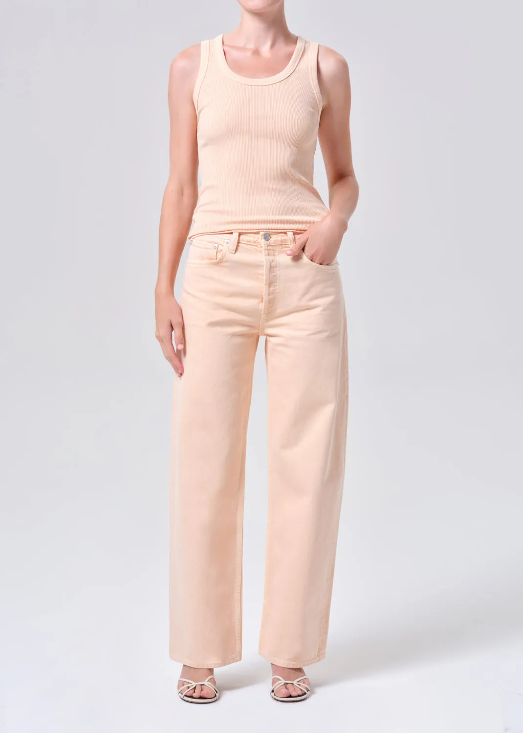 Arc Jean 32" in Sun Filter sold by Agolde