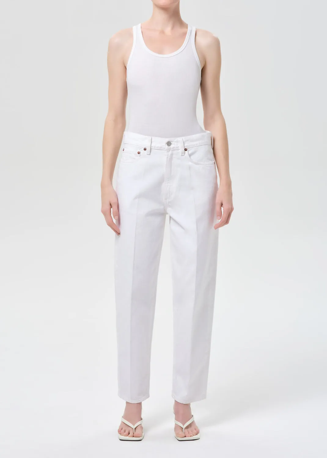 80's Jean in Marshmallow sold by Agolde