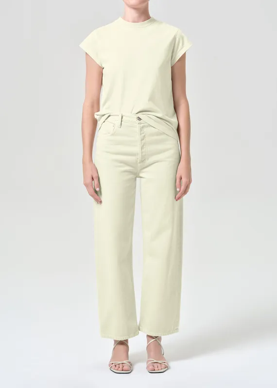 Ren Jean Petite 25" in Lemon Zest made by Agolde