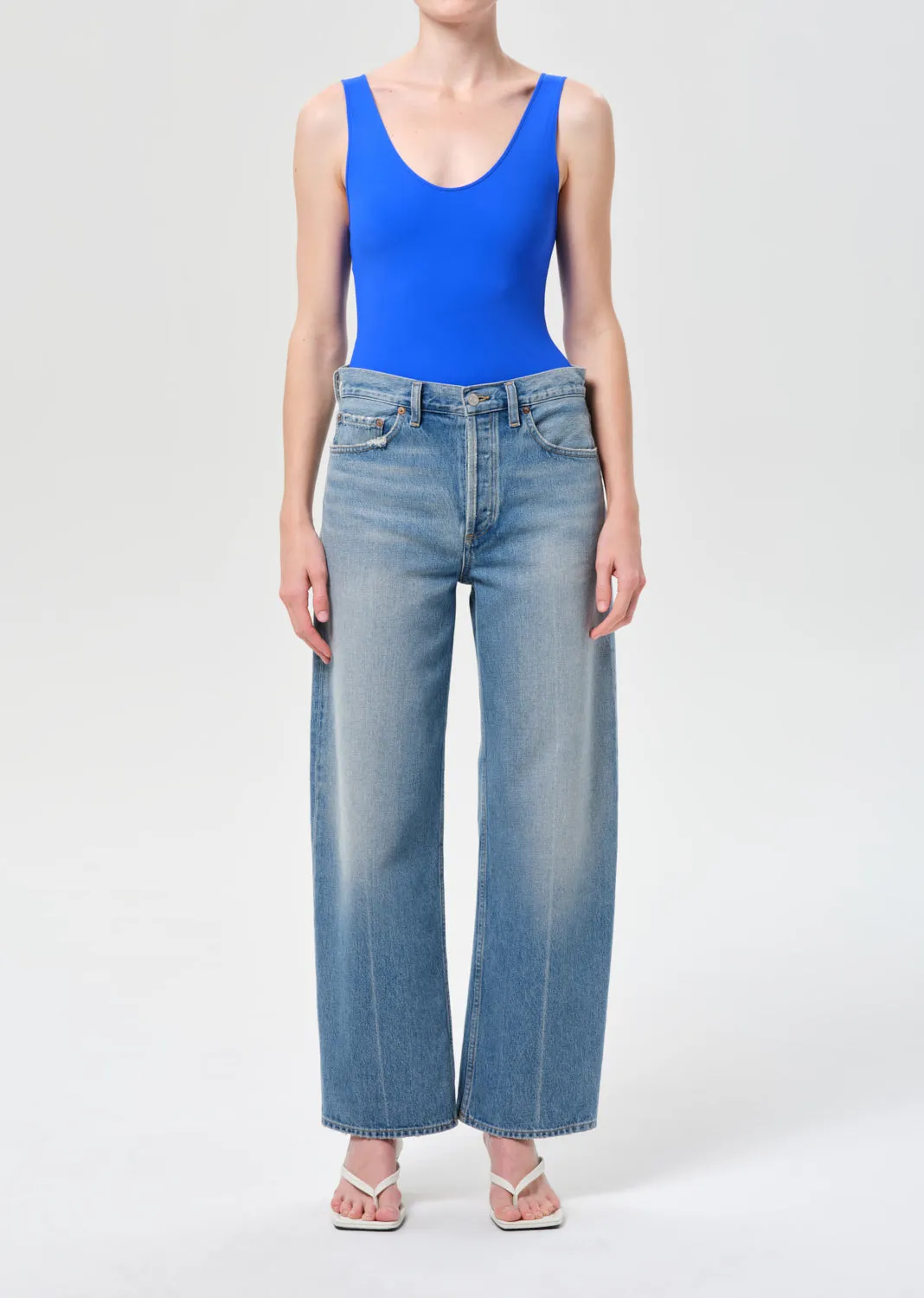 Arc Jean Petite 27" in Brink sold by Agolde