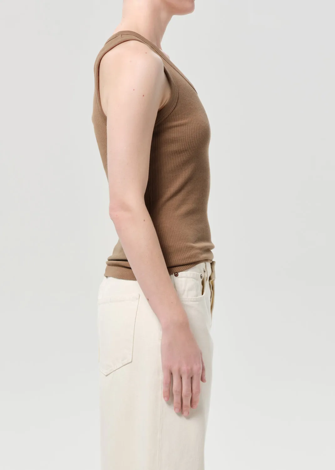 Poppy Tank in Hamoa sold by Agolde product image thumbnail 3