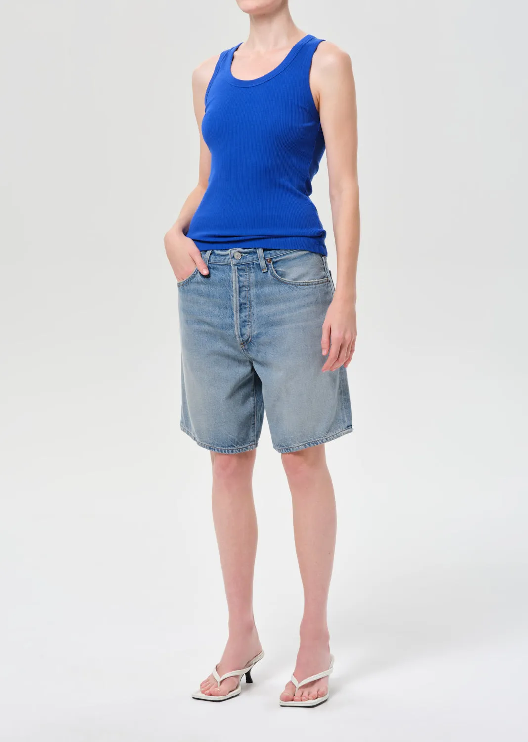 Poppy Tank in Cobalt sold by Agolde product image thumbnail 4
