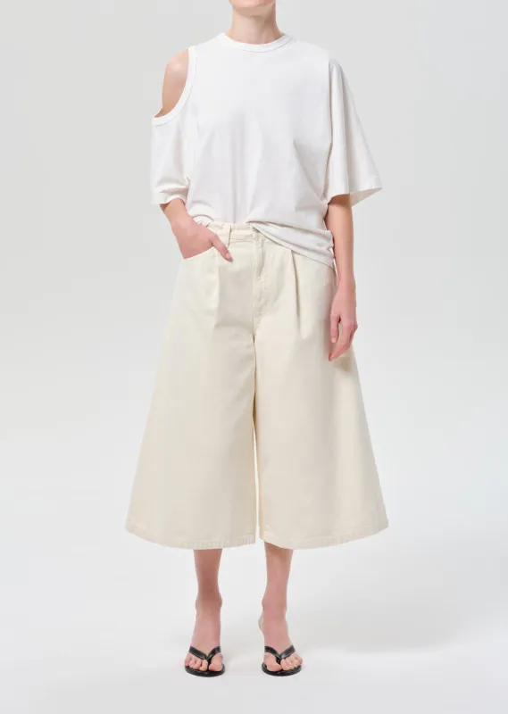 80's Gaucho Short in Solar made by Agolde