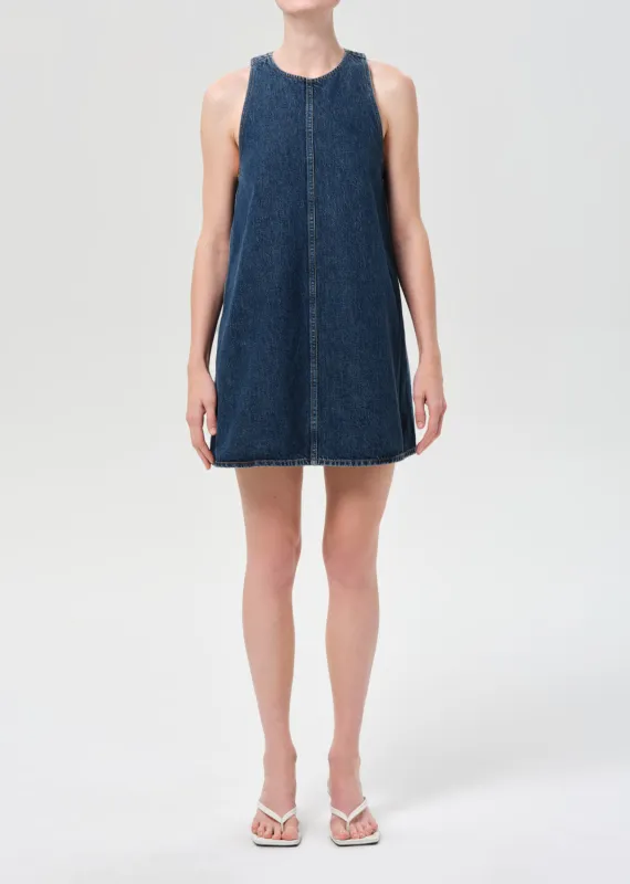 Harriet Dress (Weightless) in Term made by Agolde