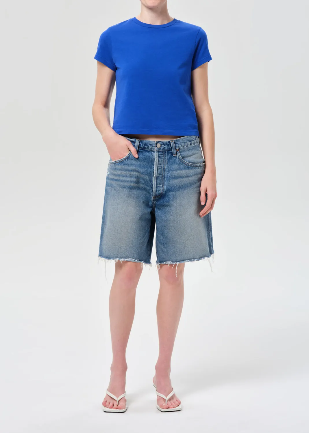 Indra Short in Journal sold by Agolde