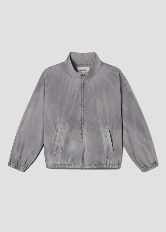 Marshall Windbreaker in Creased Counter made by Agolde