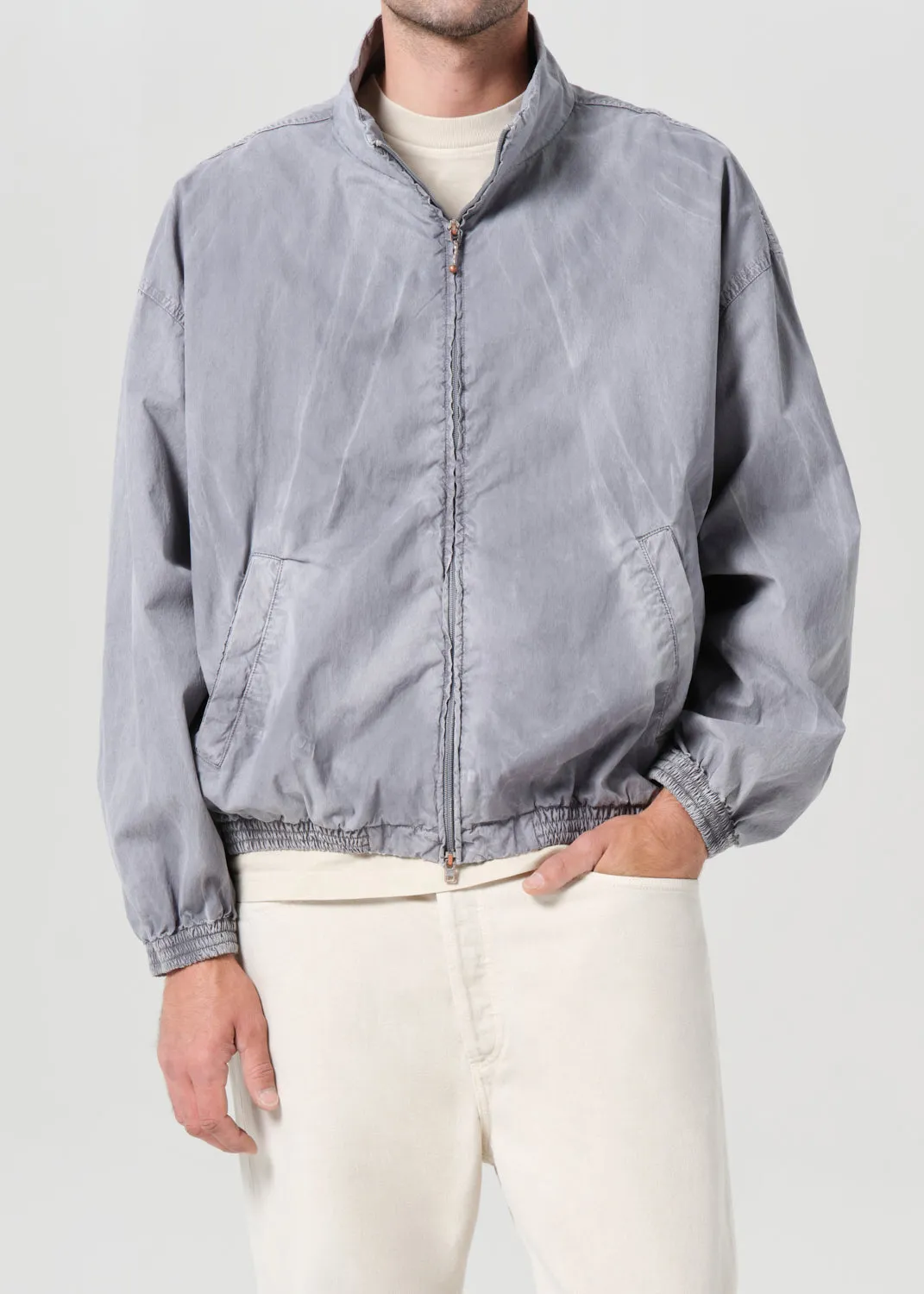 Marshall Windbreaker in Creased Counter sold by Agolde product image thumbnail 3