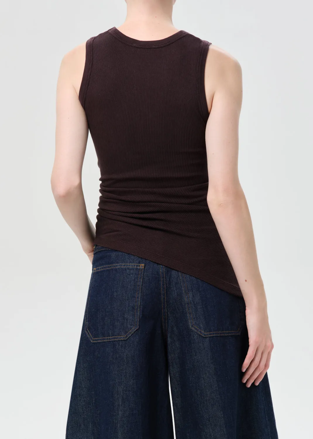 Twisted Poppy Tank in Tone sold by Agolde product image thumbnail 2