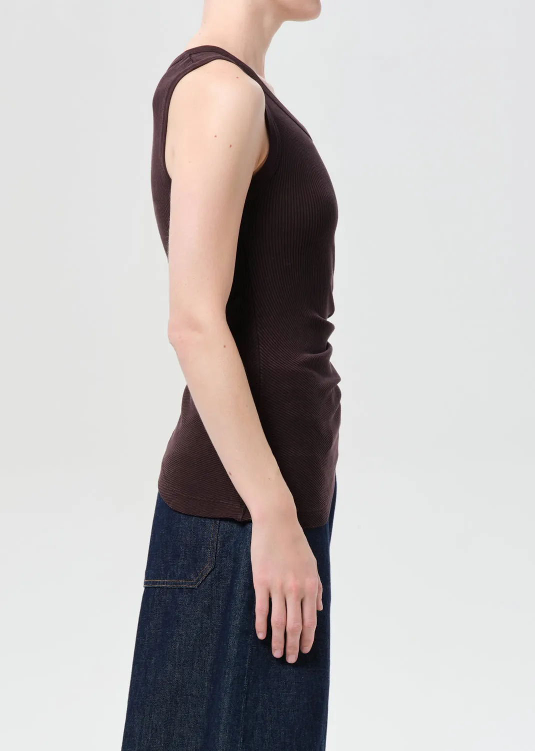Twisted Poppy Tank in Tone sold by Agolde product image thumbnail 3