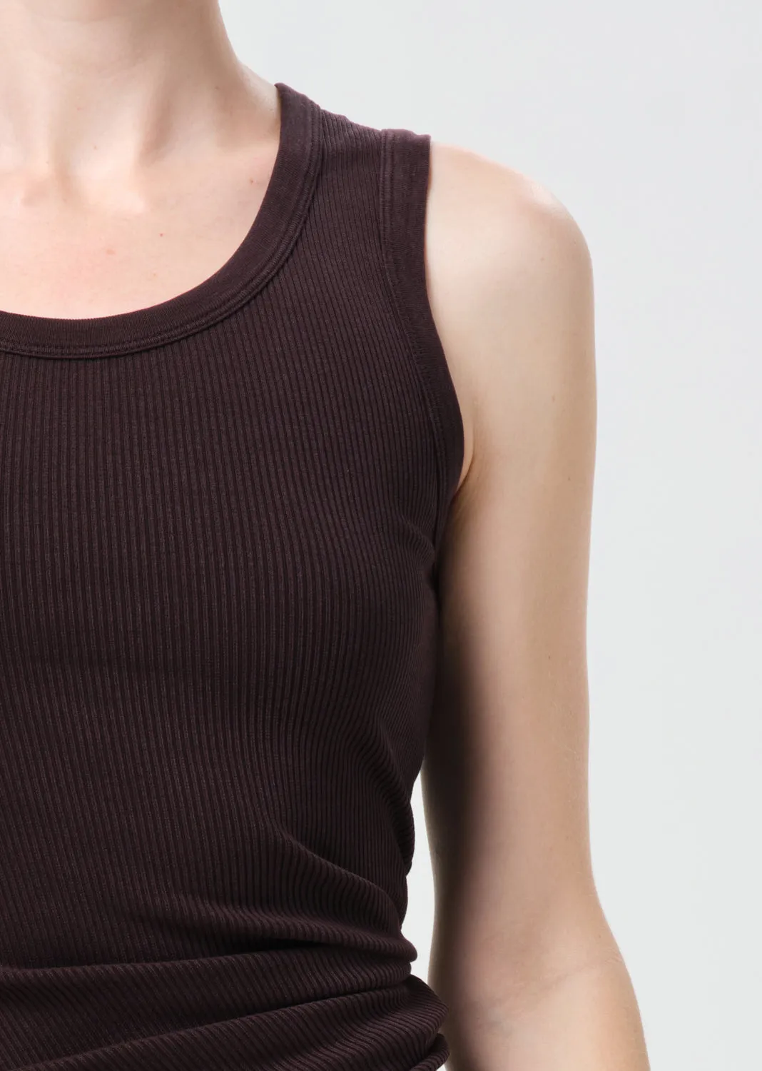 Twisted Poppy Tank in Tone sold by Agolde product image thumbnail 5