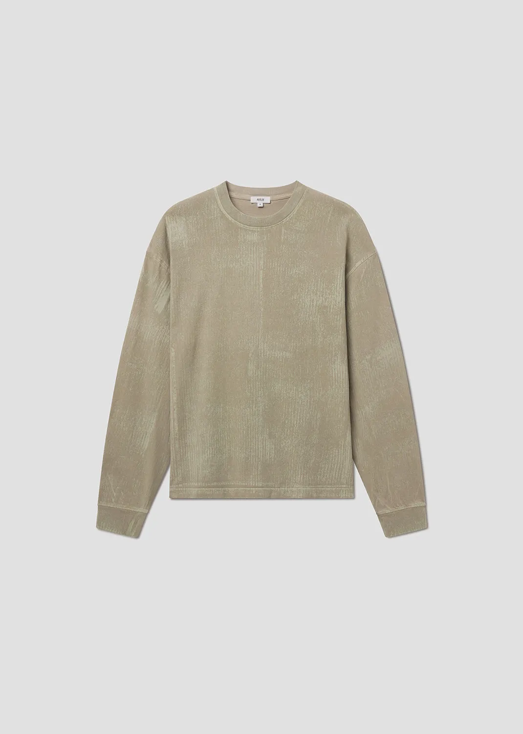 Asha Long Sleeve Mock Neck Tee in Delta sold by Agolde product image thumbnail 2