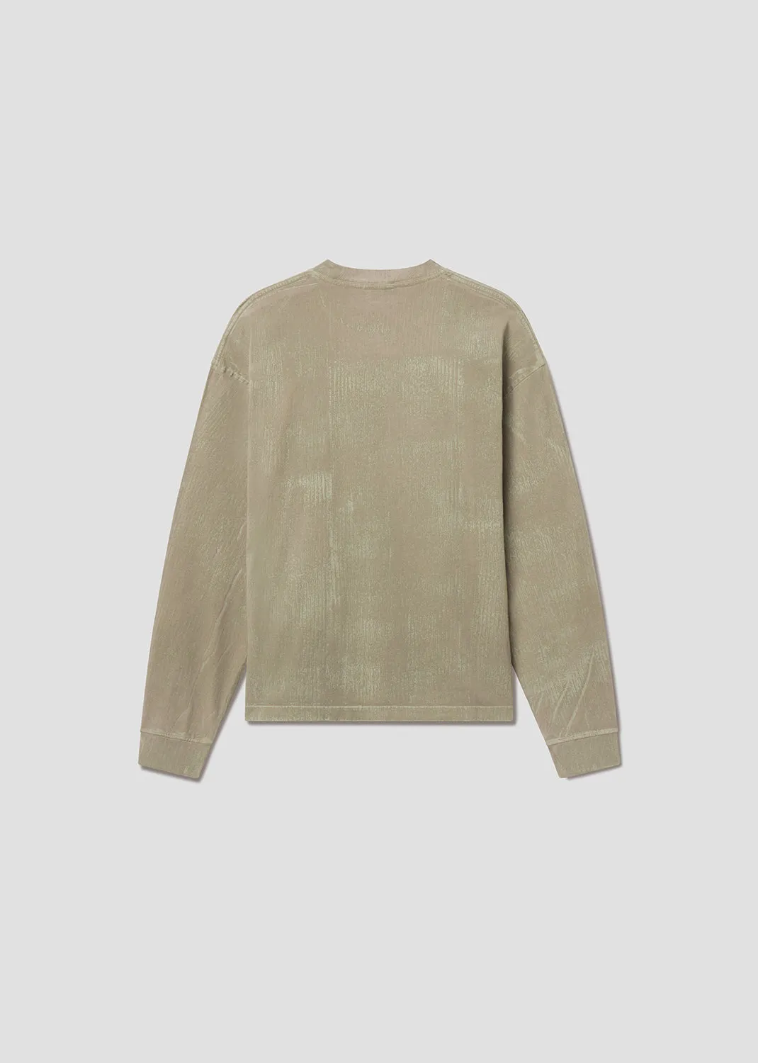 Asha Long Sleeve Mock Neck Tee in Delta sold by Agolde product image thumbnail 3