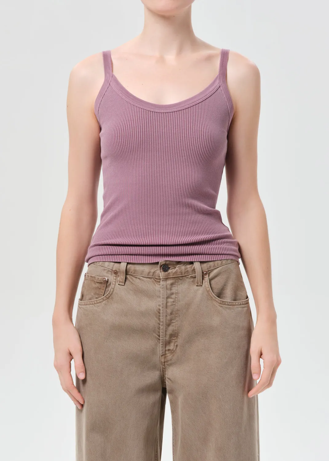 Jordan Tank in Glaze sold by Agolde