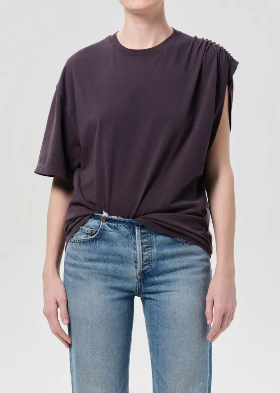 Roma T-Shirt in Shade made by Agolde