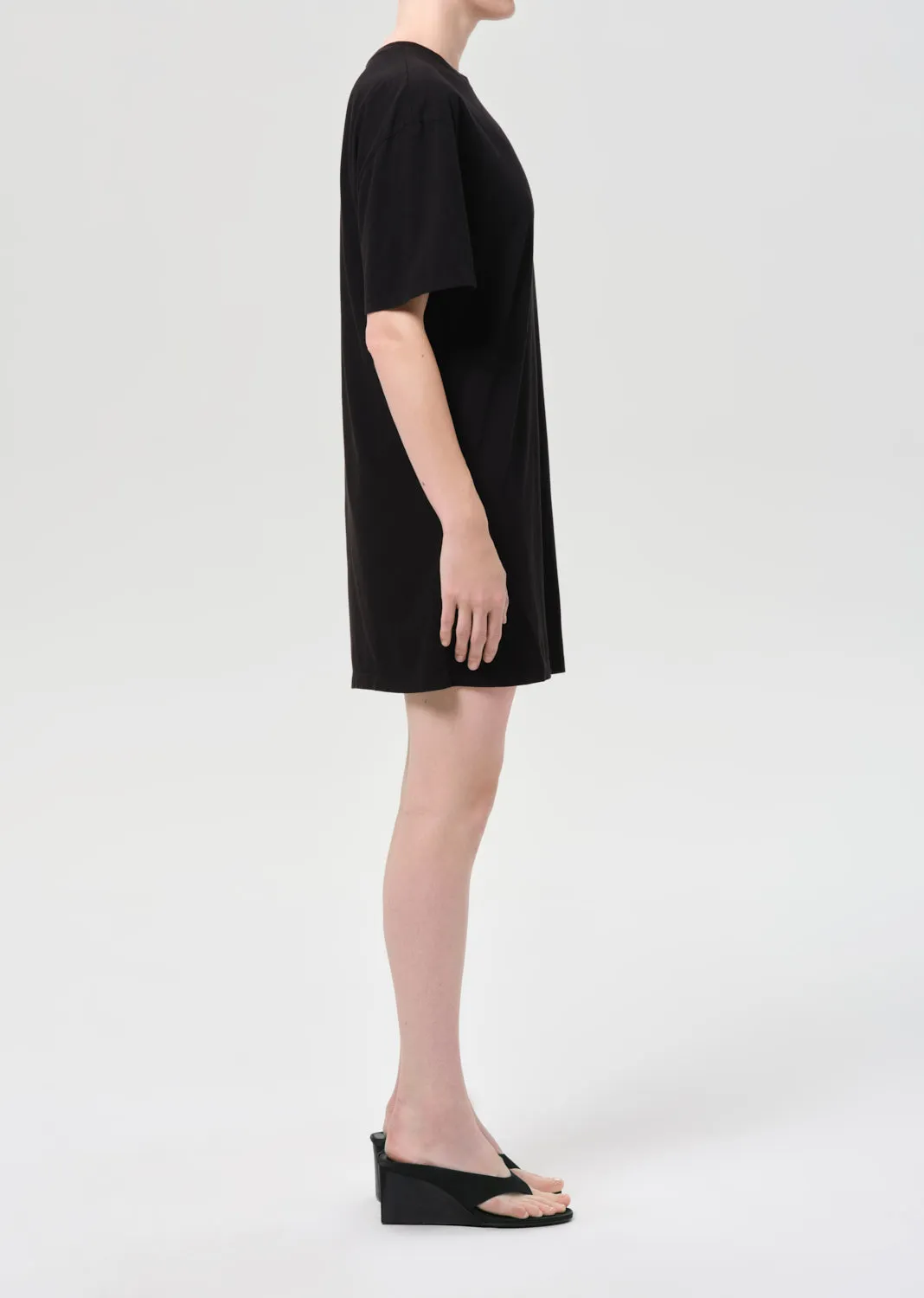 Roma Dress in Black sold by Agolde product image thumbnail 3