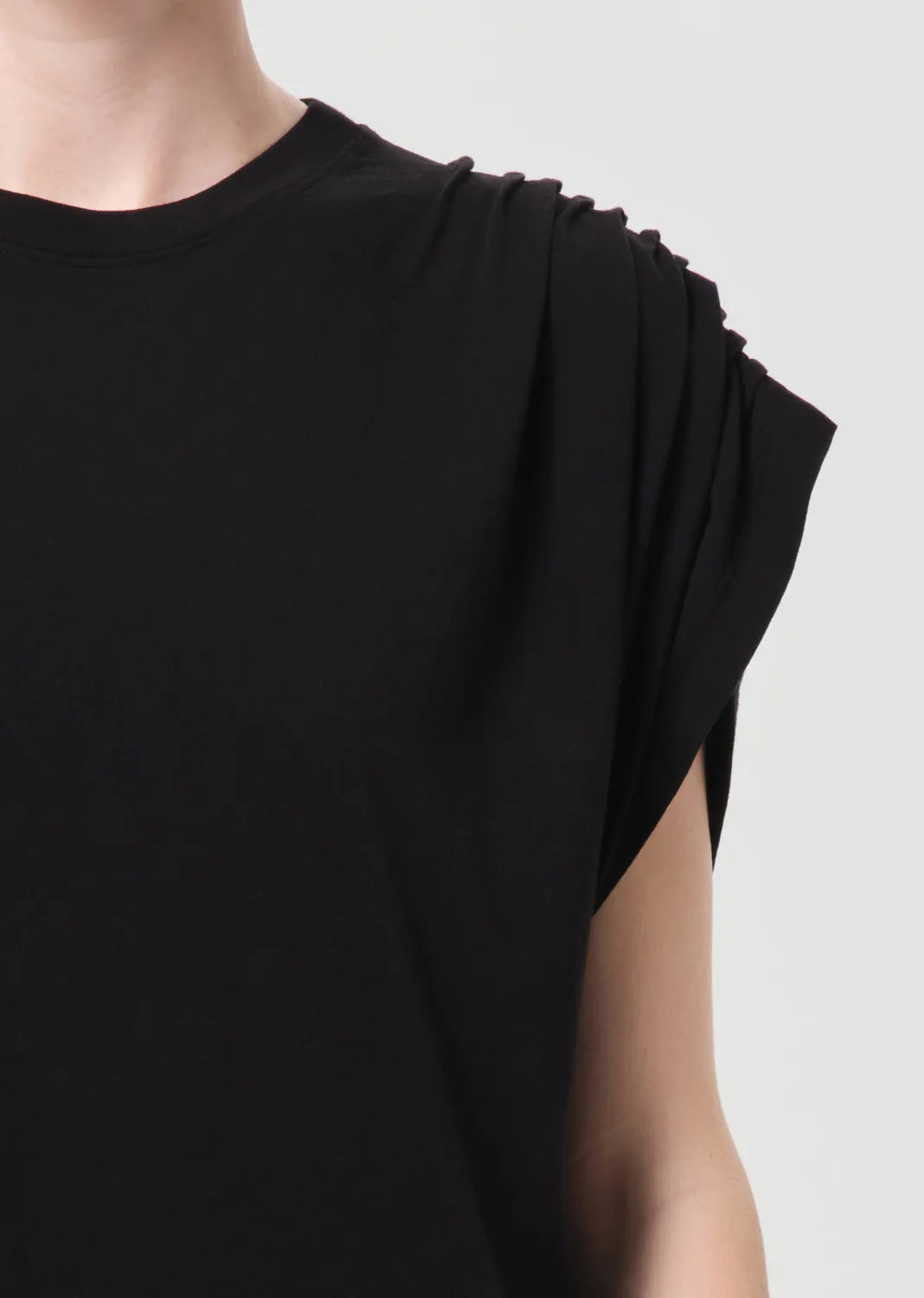 Roma Dress in Black sold by Agolde product image thumbnail 5
