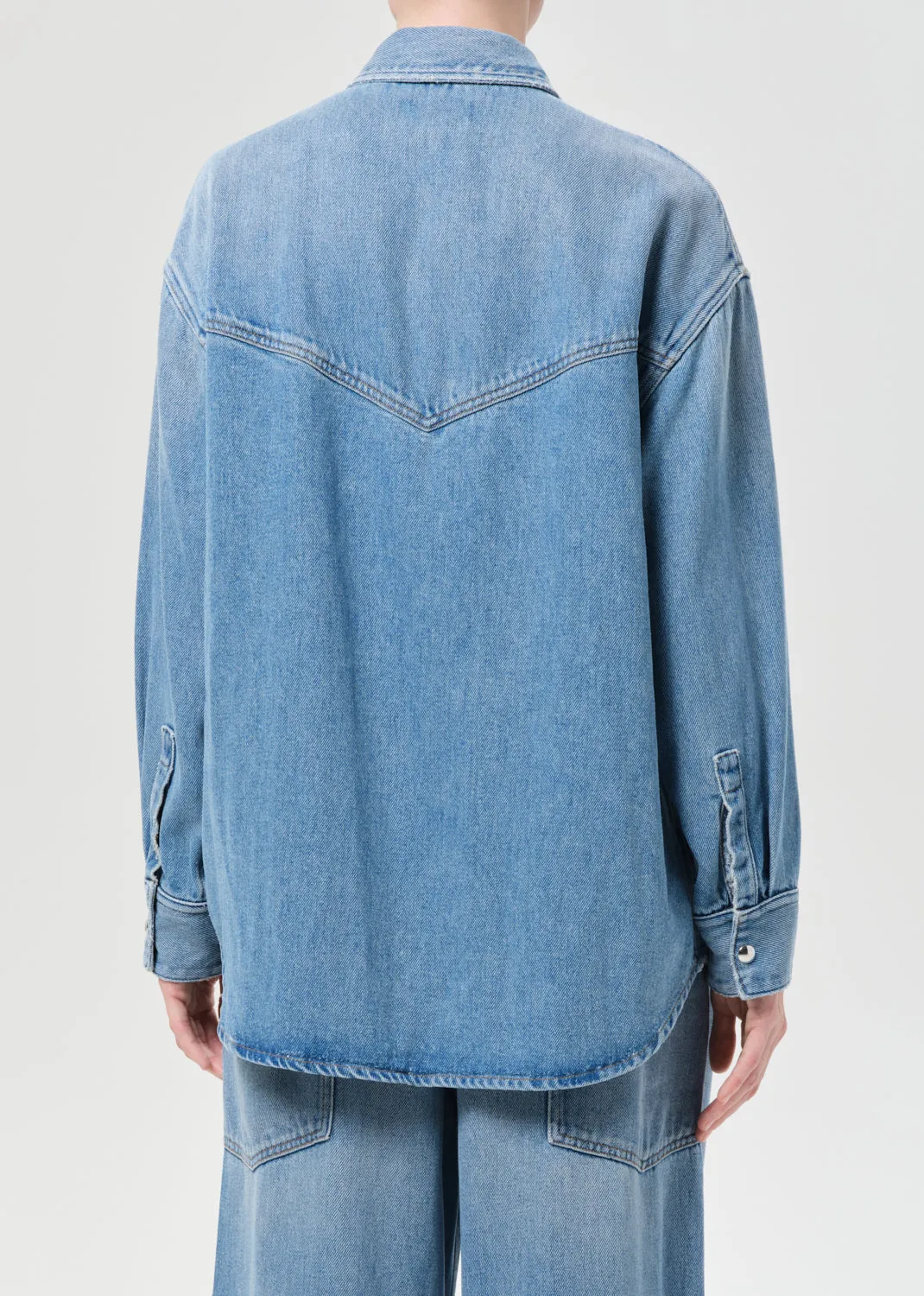 Lotta Shirt (Flyweight) in Script sold by Agolde product image thumbnail 2