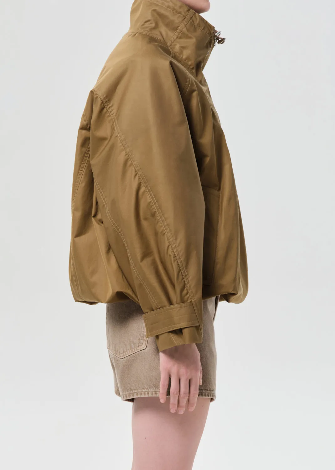 Coulson Jacket in Khaki sold by Agolde product image thumbnail 3