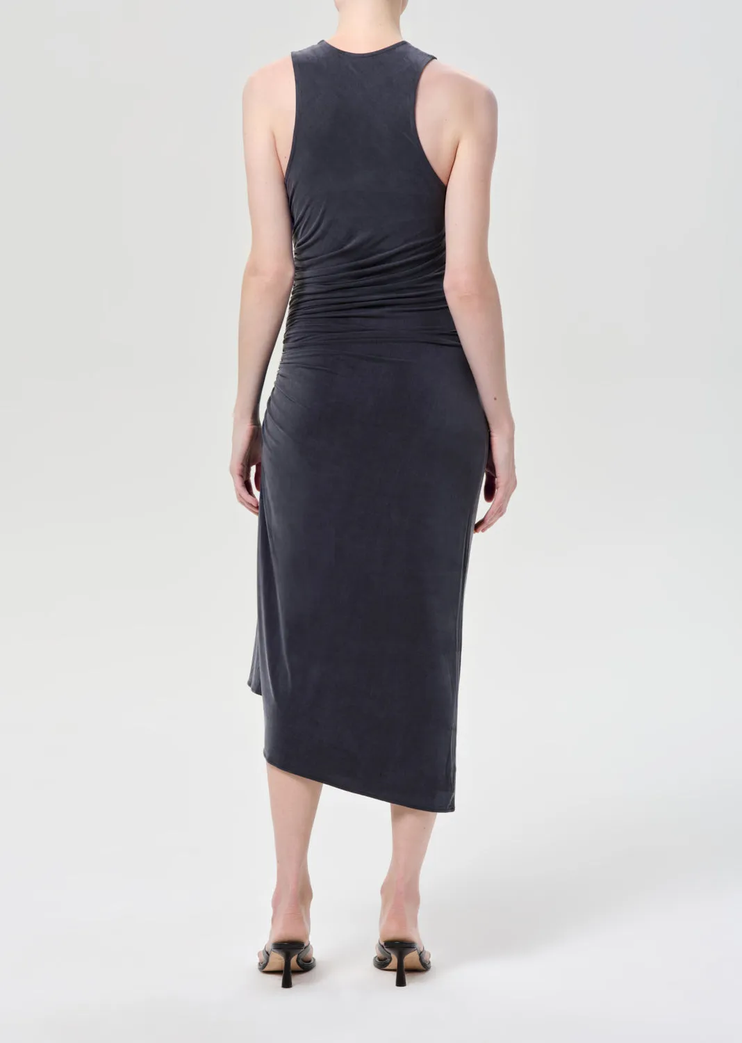 Anya Midi Dress in Grey sold by Agolde product image thumbnail 2