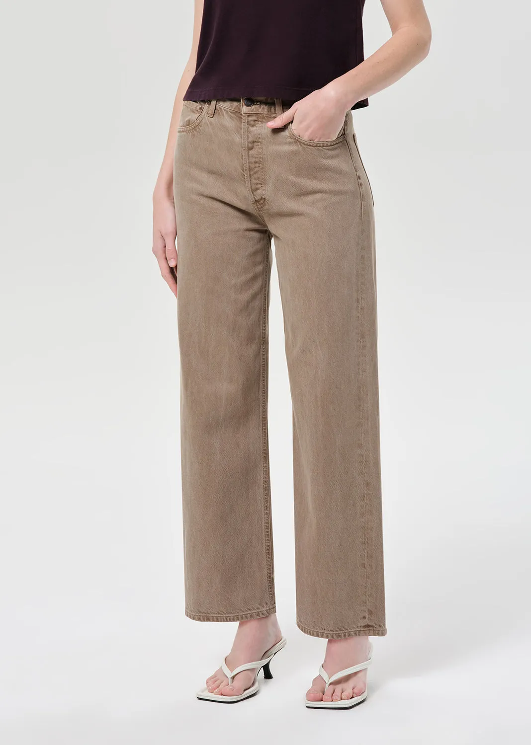 Ren Jean (Flyweight) in Trail sold by Agolde product image thumbnail 4