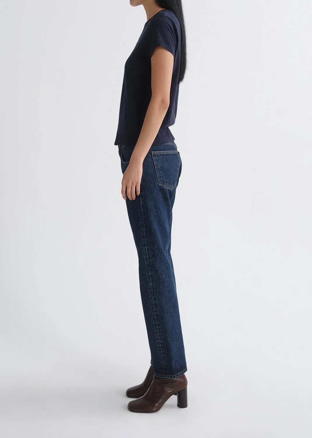 Long Line Adine Tee in Storm sold by Agolde product image thumbnail 3