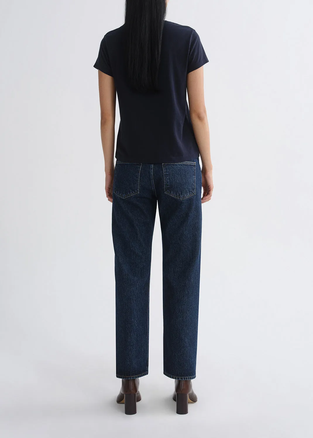 Long Line Adine Tee in Storm sold by Agolde product image thumbnail 4