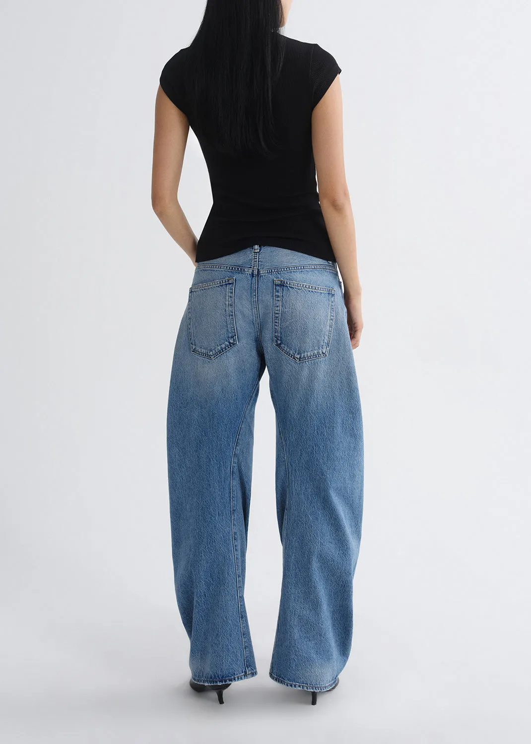 Edison Tee in Black sold by Agolde product image thumbnail 4