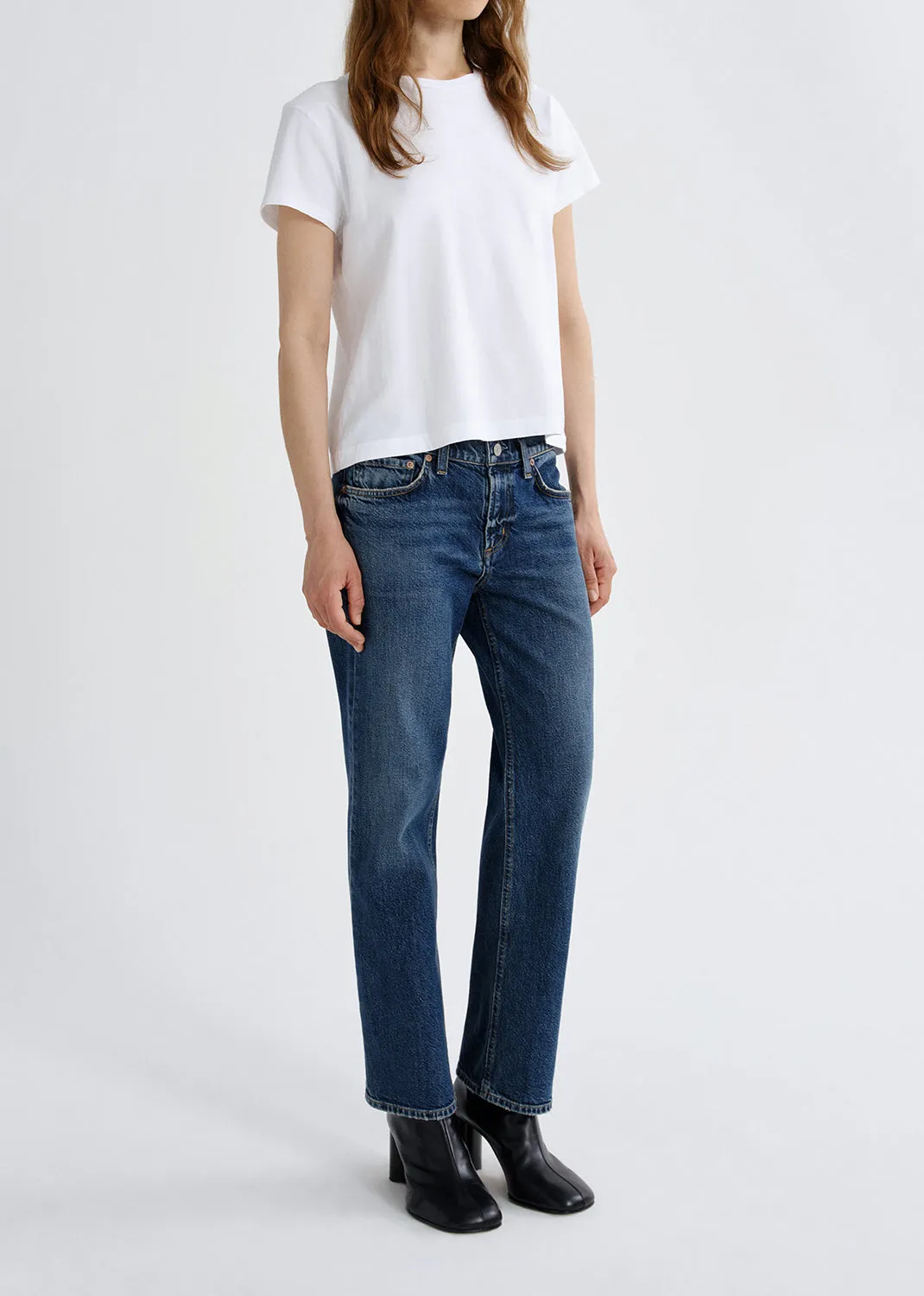 Stovepipe 29" (Weightless Stretch) in Slick sold by Agolde product image thumbnail 4